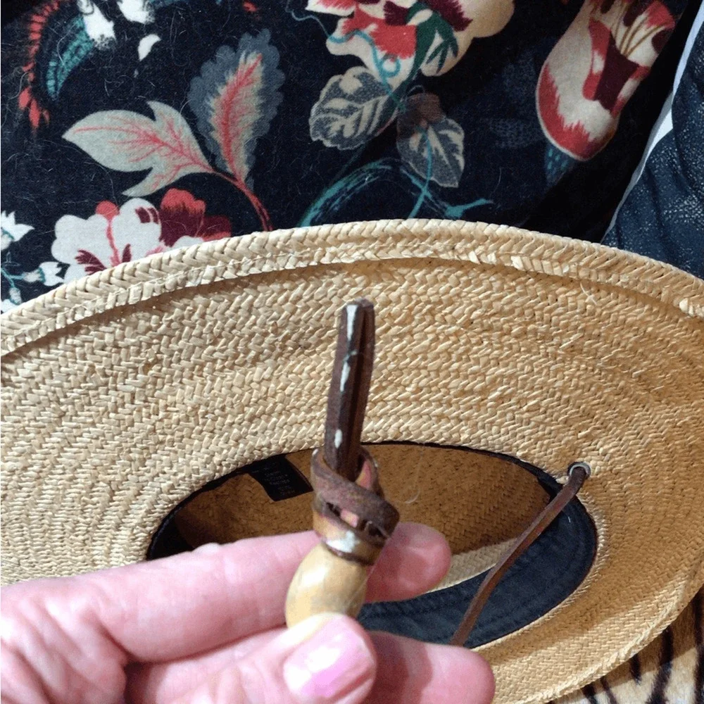 Gigi Pip Straw Panama Hat - REAd***Natural